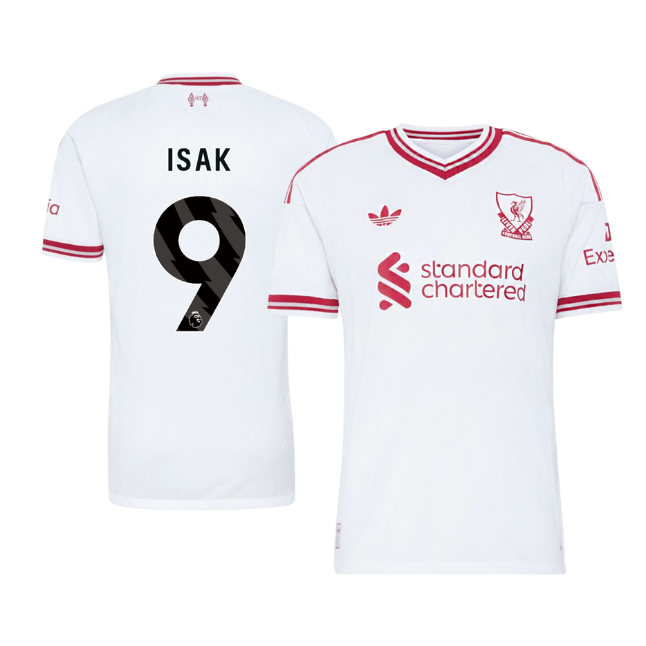 Λίβερπουλ φανέλα Εκτός 2026/27 ISAK #9 - Αγωνιστική Έκδοση