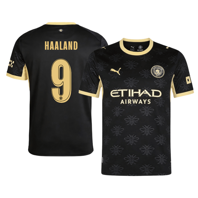 Μάντσεστερ Σίτι φανέλα Εκτός 2026/27 HAALAND #9 - UCL