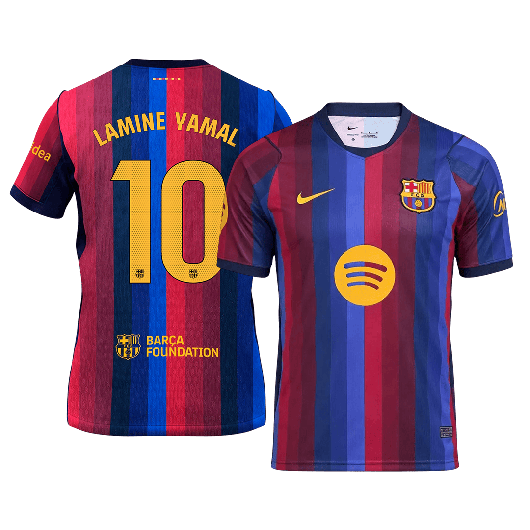 Μπαρτσελόνα φανέλα Εντός 2026/27 LAMINE YAMAL #10 - Ανώτερη Ποιότητα