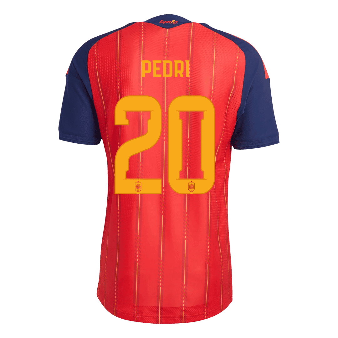 Ισπανία φανέλα Εντός Παγκόσμιο Κύπελλο 2026 PEDRI #20 - Match Version Champion Edition
