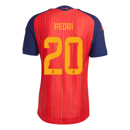 Ισπανία φανέλα Εντός Παγκόσμιο Κύπελλο 2026 PEDRI #20 - Match Version Champion Edition