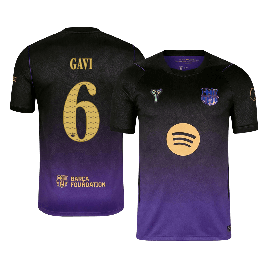 Μπαρτσελόνα φανέλα Εκτός 2026/27 GAVI #6 - UCL