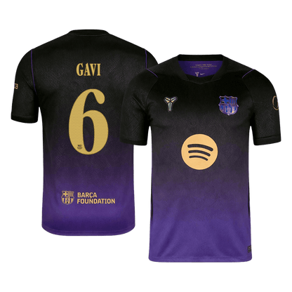 Μπαρτσελόνα φανέλα Εκτός 2026/27 GAVI #6 - UCL