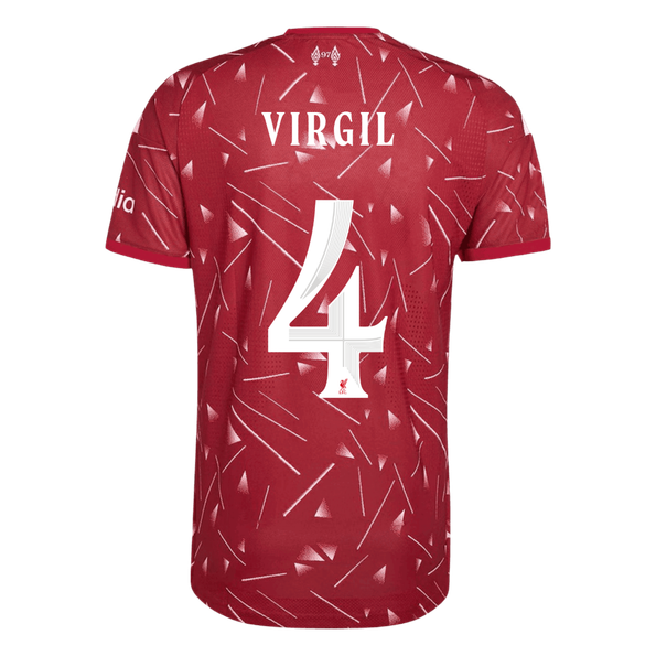 Λίβερπουλ φανέλα Εντός 2026/27 VIRGIL #4 - Αγωνιστική Έκδοση - UCL