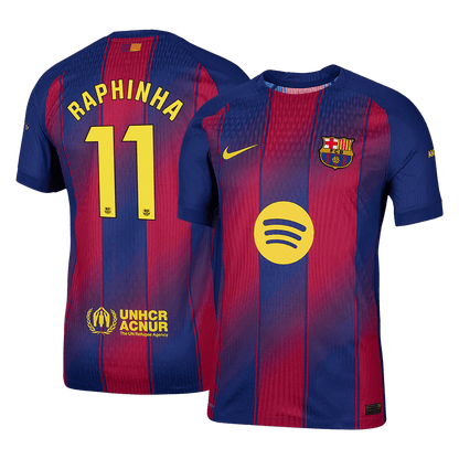 Μπαρτσελόνα φανέλα Εντός 2025/26 RAPHINHA #11 - Match Version