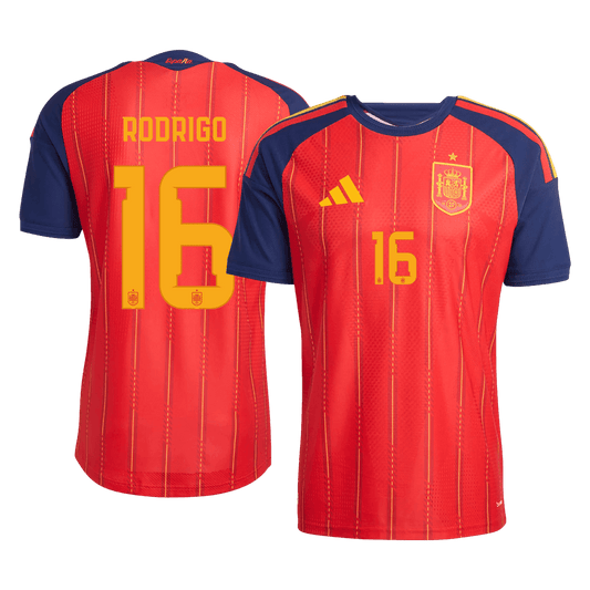 Ισπανία φανέλα Εντός Παγκόσμιο Κύπελλο 2026 RODRIGO #16 - Match Version