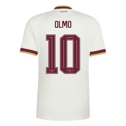 Ισπανία φανέλα Εκτός Παγκόσμιο Κύπελλο 2026 OLMO #10 Champion Edition