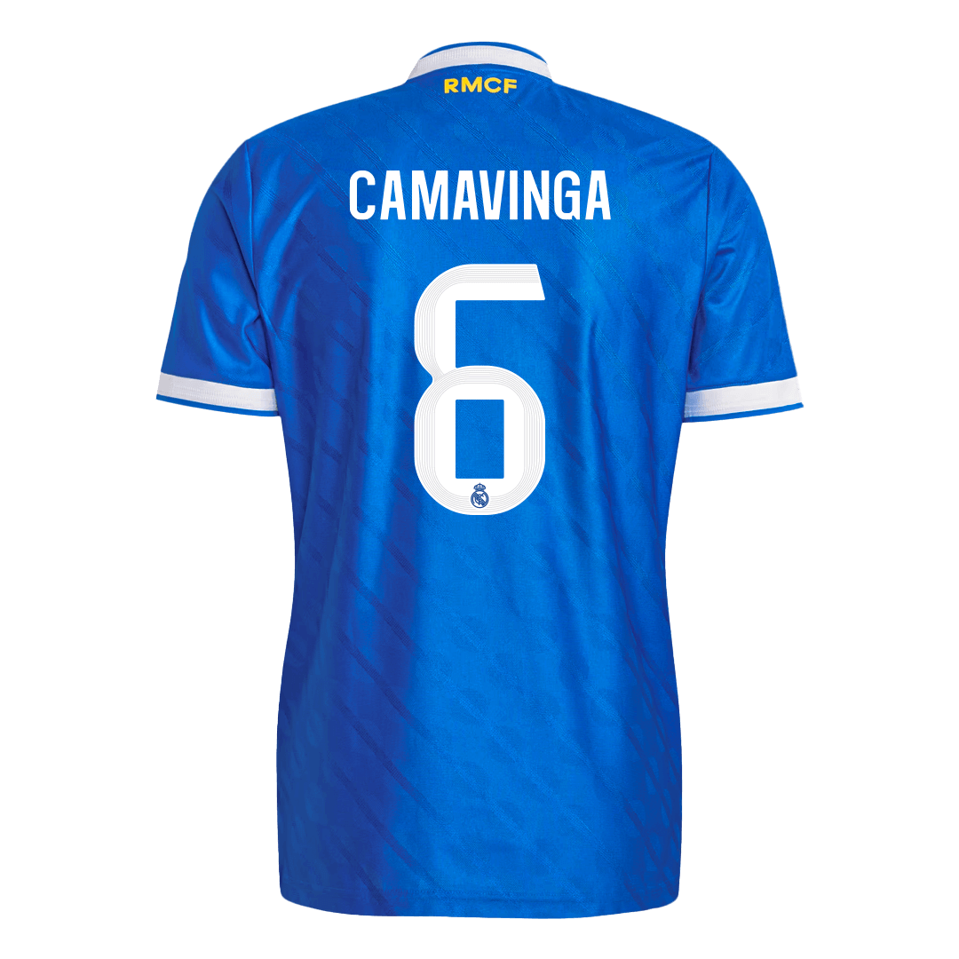 Ρεάλ Μαδρίτης φανέλα 3η φανέλα 2025/26 CAMAVINGA #6 - Match Version