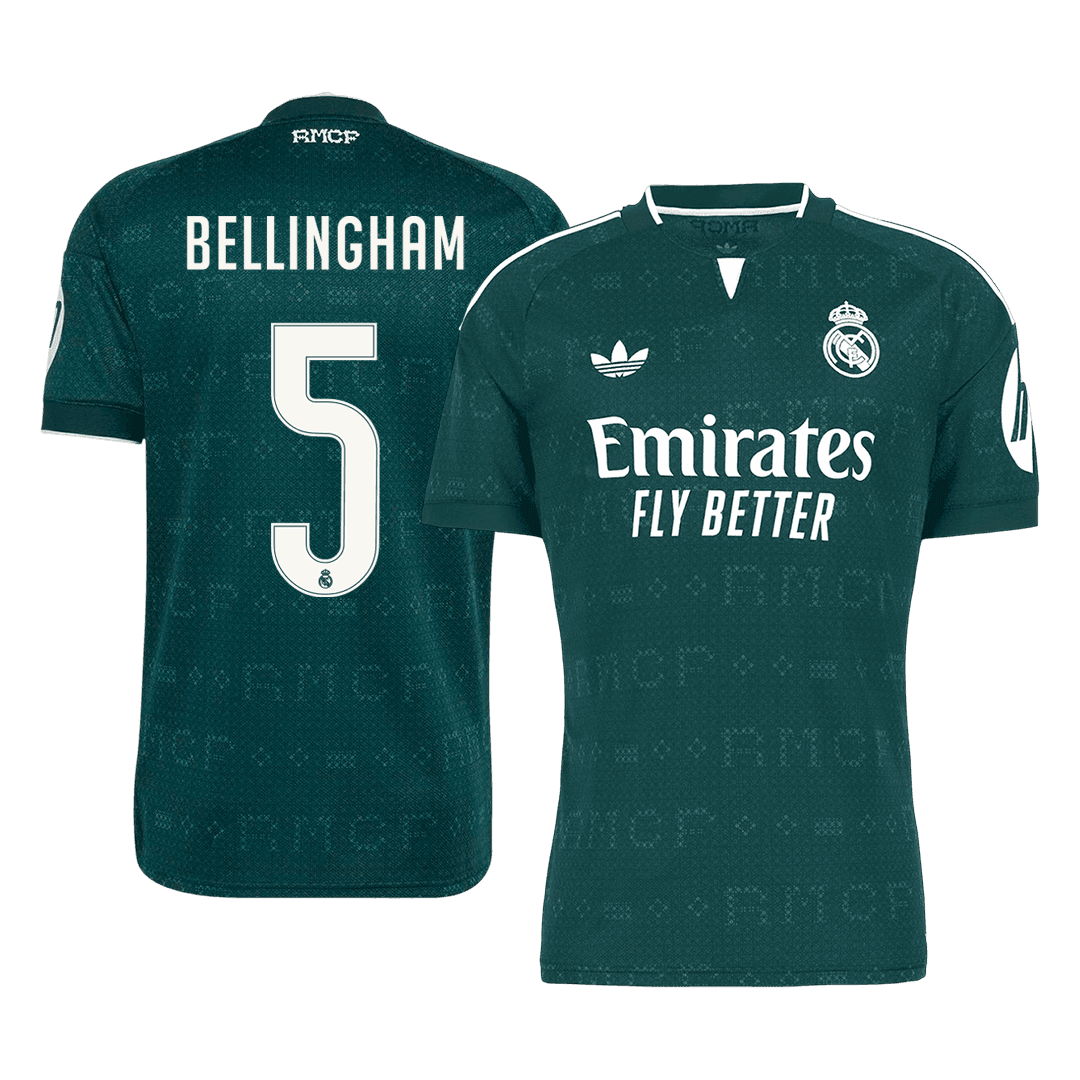 Ρεάλ Μαδρίτης φανέλα Εκτός 2026/27 BELLINGHAM #5
