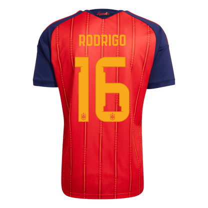 Ισπανία φανέλα Εντός Παγκόσμιο Κύπελλο 2026 RODRIGO #16 - Match Version Champion Edition