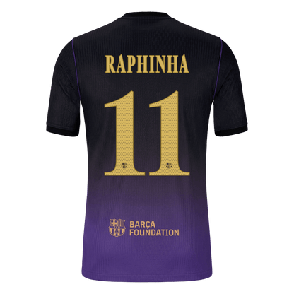 Μπαρτσελόνα φανέλα Εκτός 2026/27 RAPHINHA #11 - Match Version - UCL