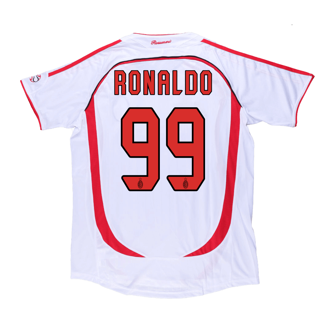 Μίλαν Ρετρό φανέλα Εκτός 2006/07 RONALDO #99