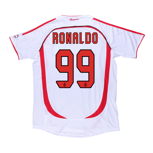 Μίλαν Ρετρό φανέλα Εκτός 2006/07 RONALDO #99