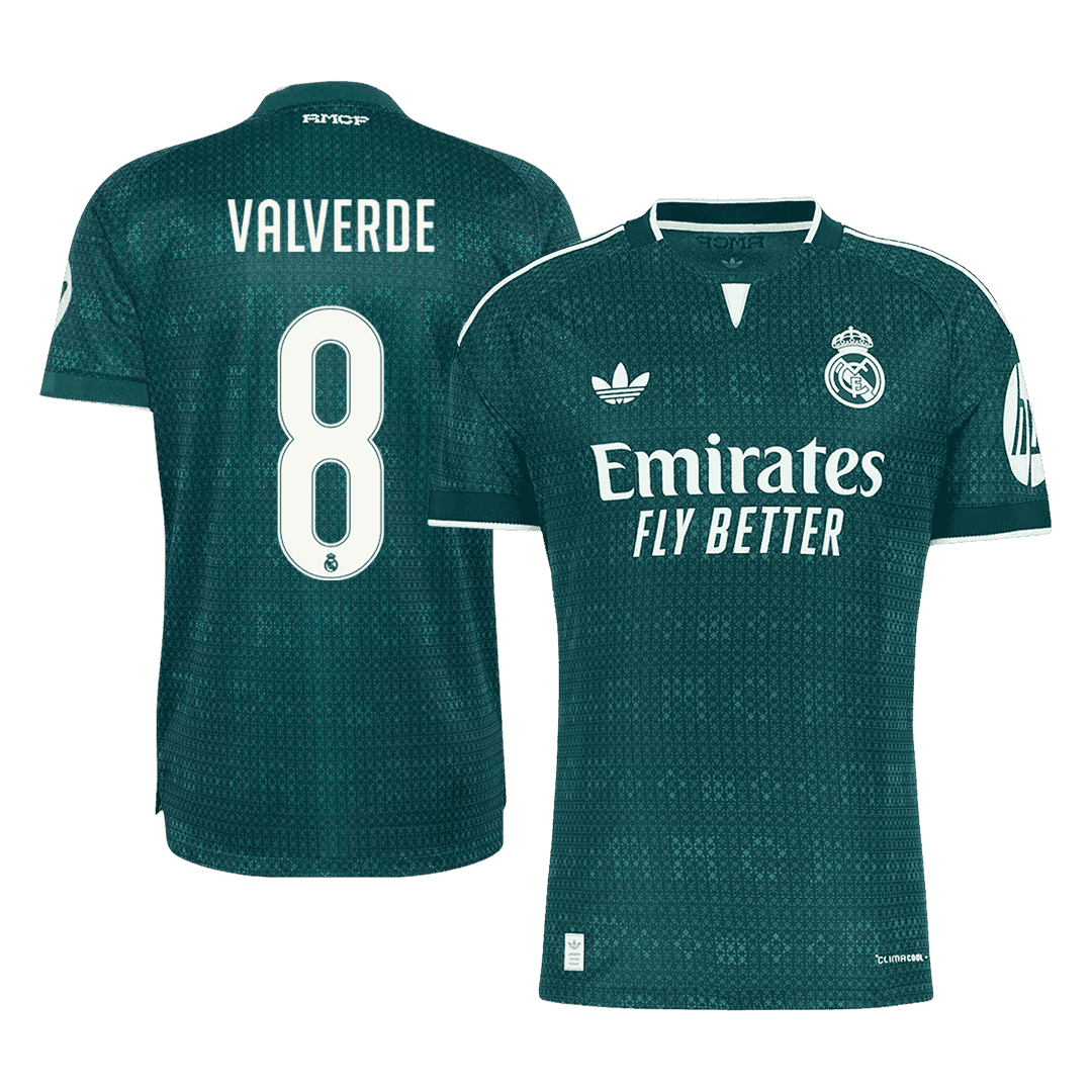 Ρεάλ Μαδρίτης φανέλα Εκτός 2026/27 VALVERDE #8 - Match Version