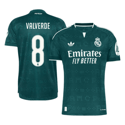 Ρεάλ Μαδρίτης φανέλα Εκτός 2026/27 VALVERDE #8 - Match Version