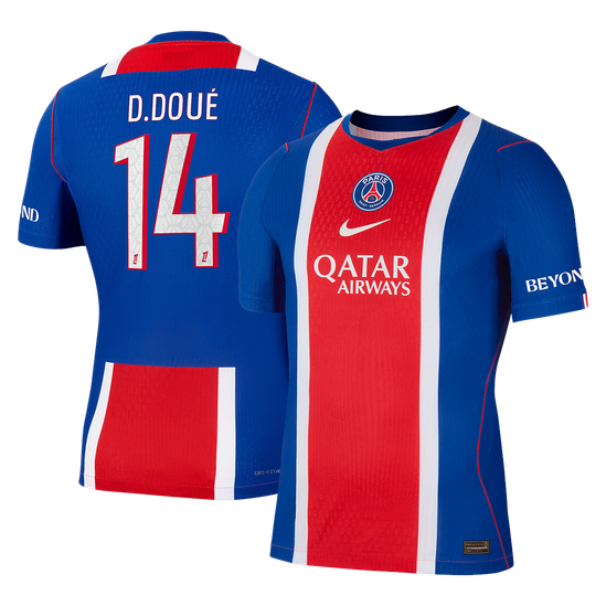 PSG φανέλα Εντός 2026/27 D. DOUÉ #14 - Αγωνιστική Έκδοση