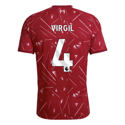 Λίβερπουλ φανέλα Εντός 2026/27 VIRGIL #4 - Ανώτερη Ποιότητα