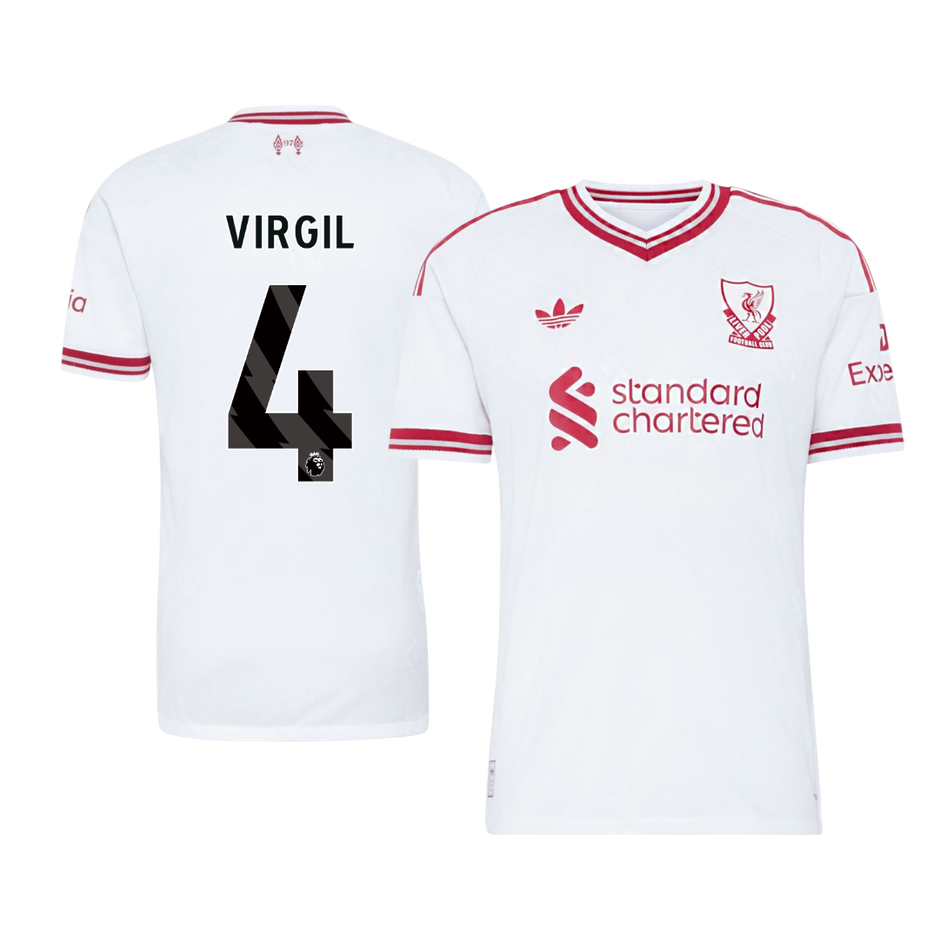 Λίβερπουλ φανέλα Εκτός 2026/27 VIRGIL #4 - Αγωνιστική Έκδοση