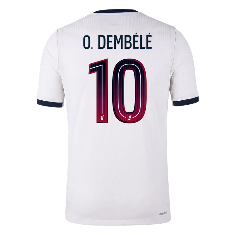 PSG φανέλα Εκτός 2026/27 O. DEMBÉLÉ #10 - Αγωνιστική Έκδοση