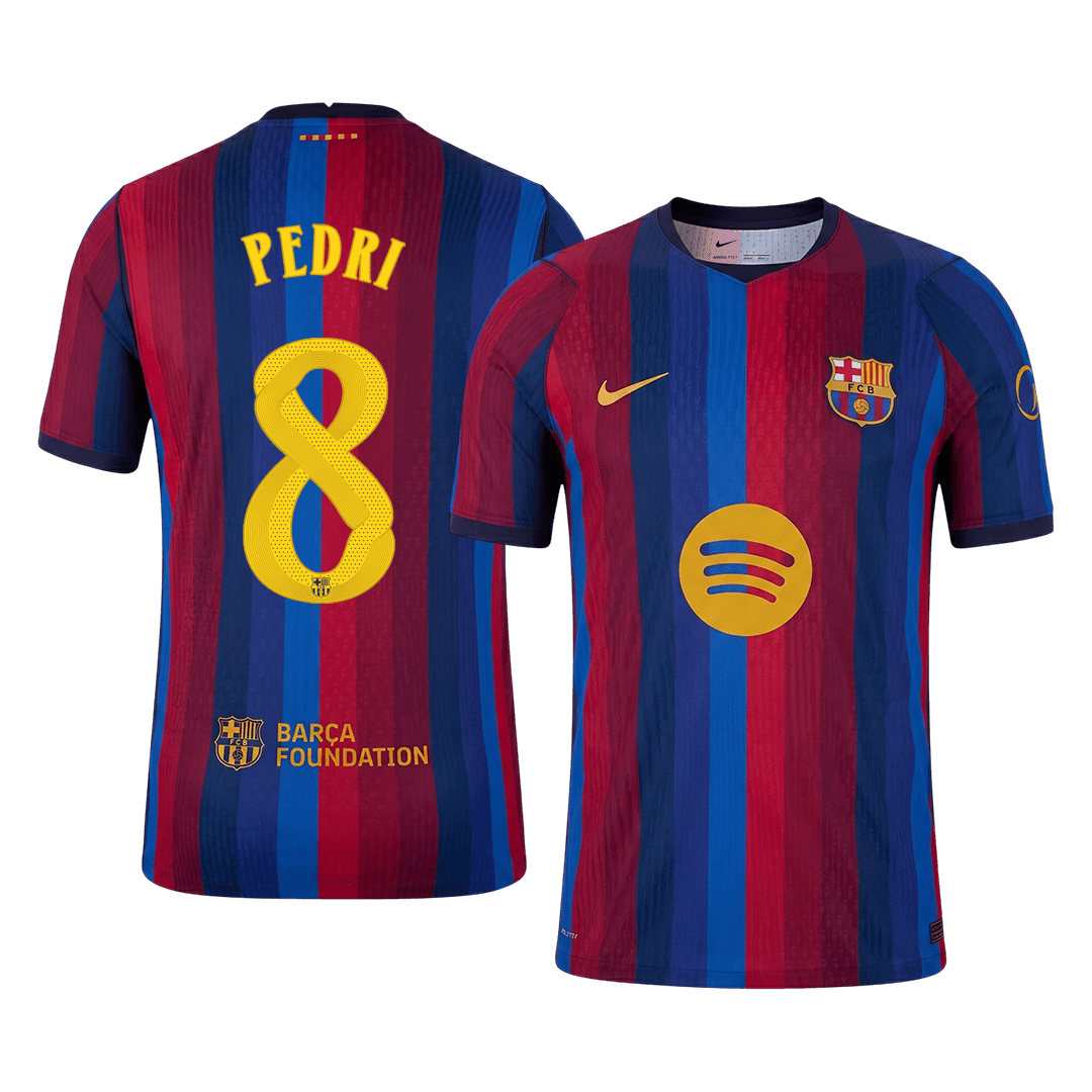 Μπαρτσελόνα φανέλα Εντός 2026/27 PEDRI #8 - Match Version - UCL