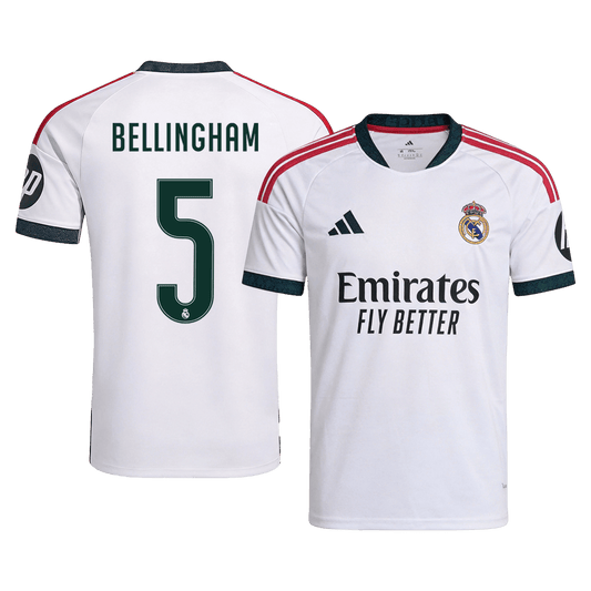 Ρεάλ Μαδρίτης φανέλα Εντός 2026/27 BELLINGHAM #5 - Ανώτερη Ποιότητα