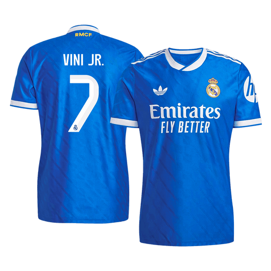 Ρεάλ Μαδρίτης φανέλα 3η φανέλα 2025/26 VINI JR. #7 - Match Version