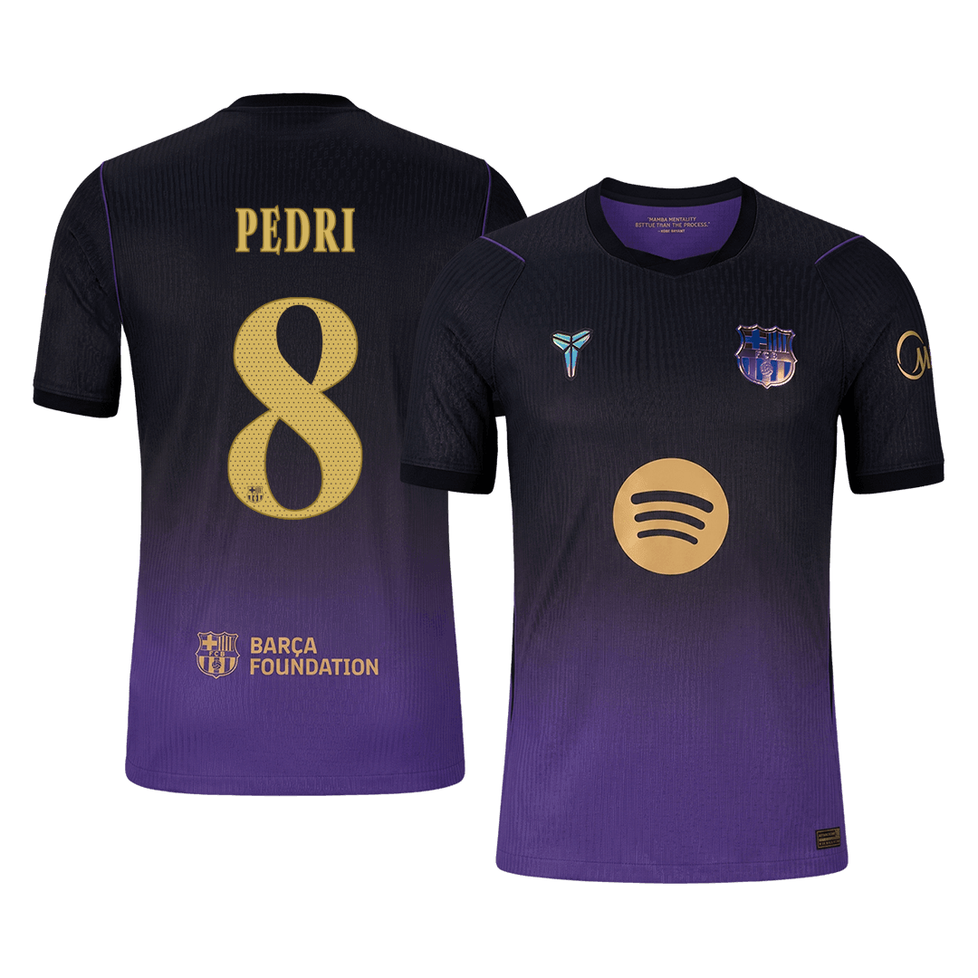 Μπαρτσελόνα φανέλα Εκτός 2026/27 PEDRI #8 - Match Version - UCL
