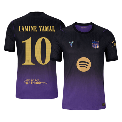 Μπαρτσελόνα φανέλα Εκτός 2026/27 LAMINE YAMAL #10 - Match Version - UCL