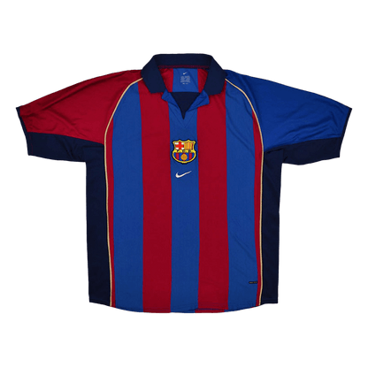 Μπαρτσελόνα Ρετρό φανέλα Εντός 2001/02 XAVI #6