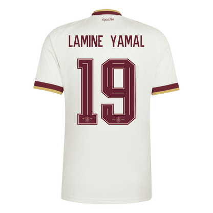 Ισπανία φανέλα Εκτός Παγκόσμιο Κύπελλο 2026 LAMINE YAMAL #19 Champion Edition