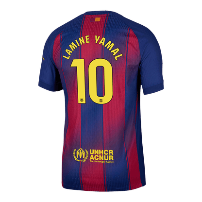 Μπαρτσελόνα φανέλα Εντός 2025/26 LAMINE YAMAL #10 - Match Version