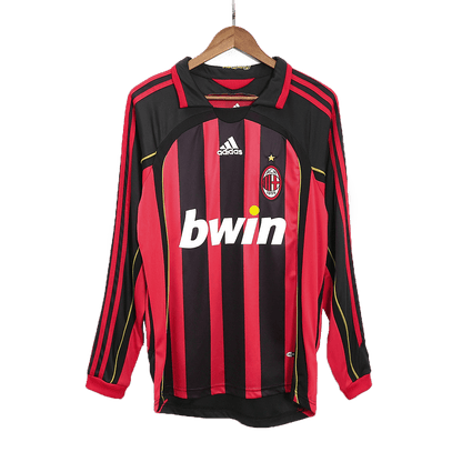 Μίλαν Ρετρό φανέλα μακρυμάνικη Εντός 2006/07 RONALDO #99