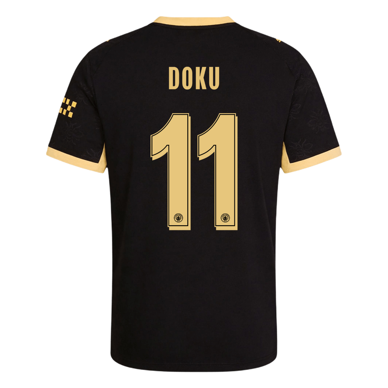 Μάντσεστερ Σίτι φανέλα Εκτός 2026/27 DOKU #11 - Αγωνιστική Έκδοση - UCL