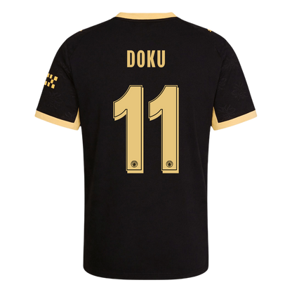 Μάντσεστερ Σίτι φανέλα Εκτός 2026/27 DOKU #11 - Αγωνιστική Έκδοση - UCL