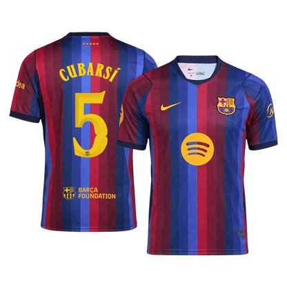 Μπαρτσελόνα φανέλα Εντός 2026/27 CUBARSÍ #5 - UCL