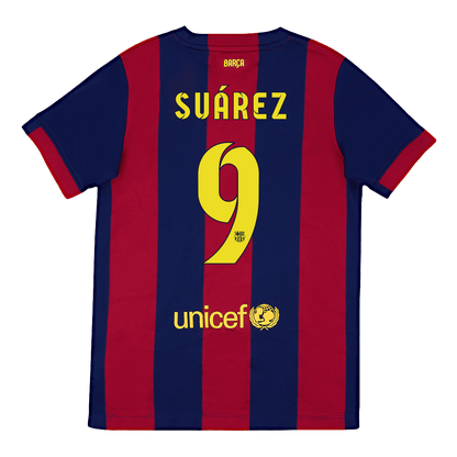 Μπαρτσελόνα Ρετρό φανέλα Εντός 2014/15 SUÁREZ #9