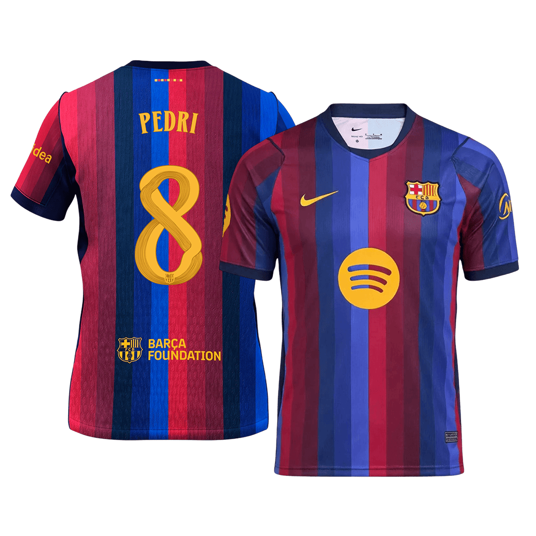 Μπαρτσελόνα φανέλα Εντός 2026/27 PEDRI #8 - UCL