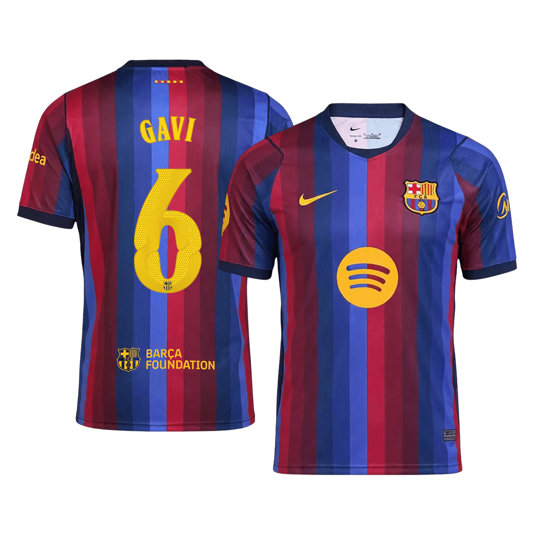 Μπαρτσελόνα φανέλα Εντός 2026/27 GAVI #6 - UCL