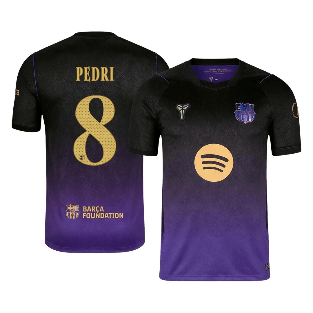 Μπαρτσελόνα φανέλα Εκτός 2026/27 PEDRI #8 - UCL