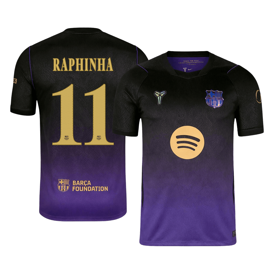 Μπαρτσελόνα φανέλα Εκτός 2026/27 RAPHINHA #11 - UCL