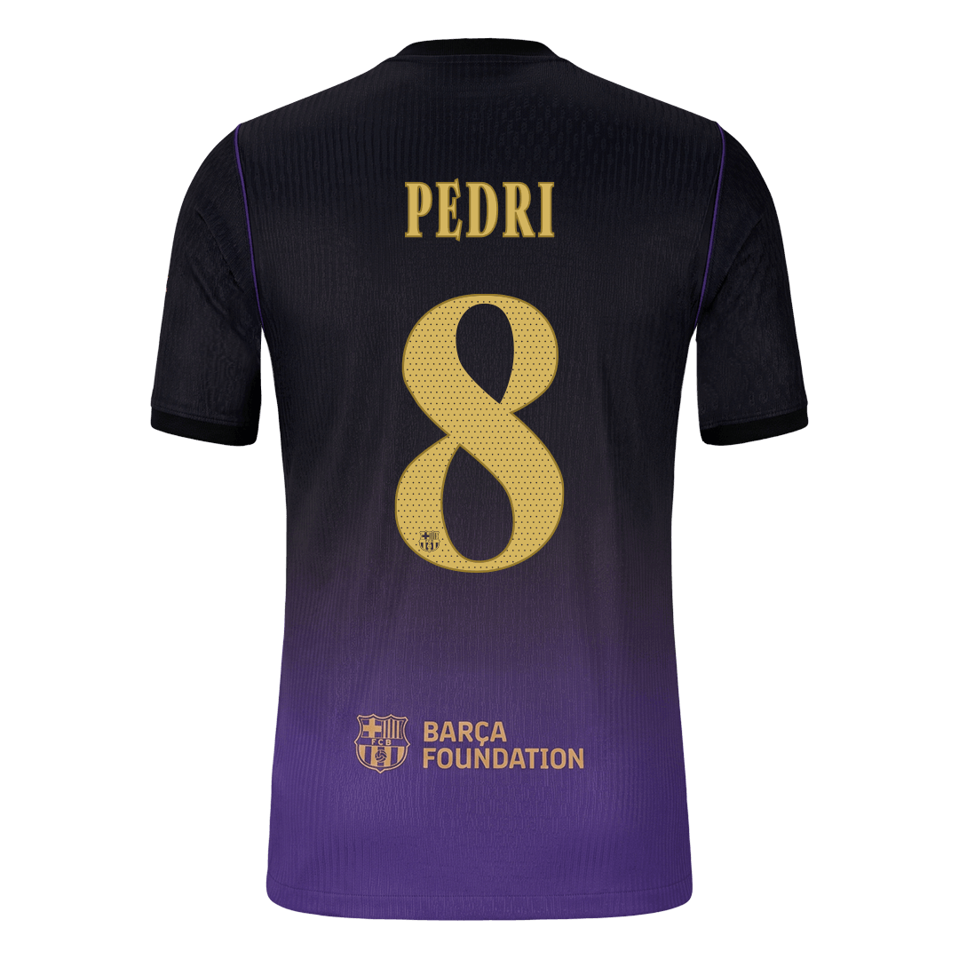 Μπαρτσελόνα φανέλα Εκτός 2026/27 PEDRI #8 - Match Version - UCL