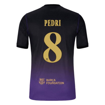 Μπαρτσελόνα φανέλα Εκτός 2026/27 PEDRI #8 - Match Version - UCL