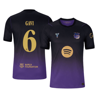 Μπαρτσελόνα φανέλα Εκτός 2026/27 GAVI #6 - Match Version - UCL