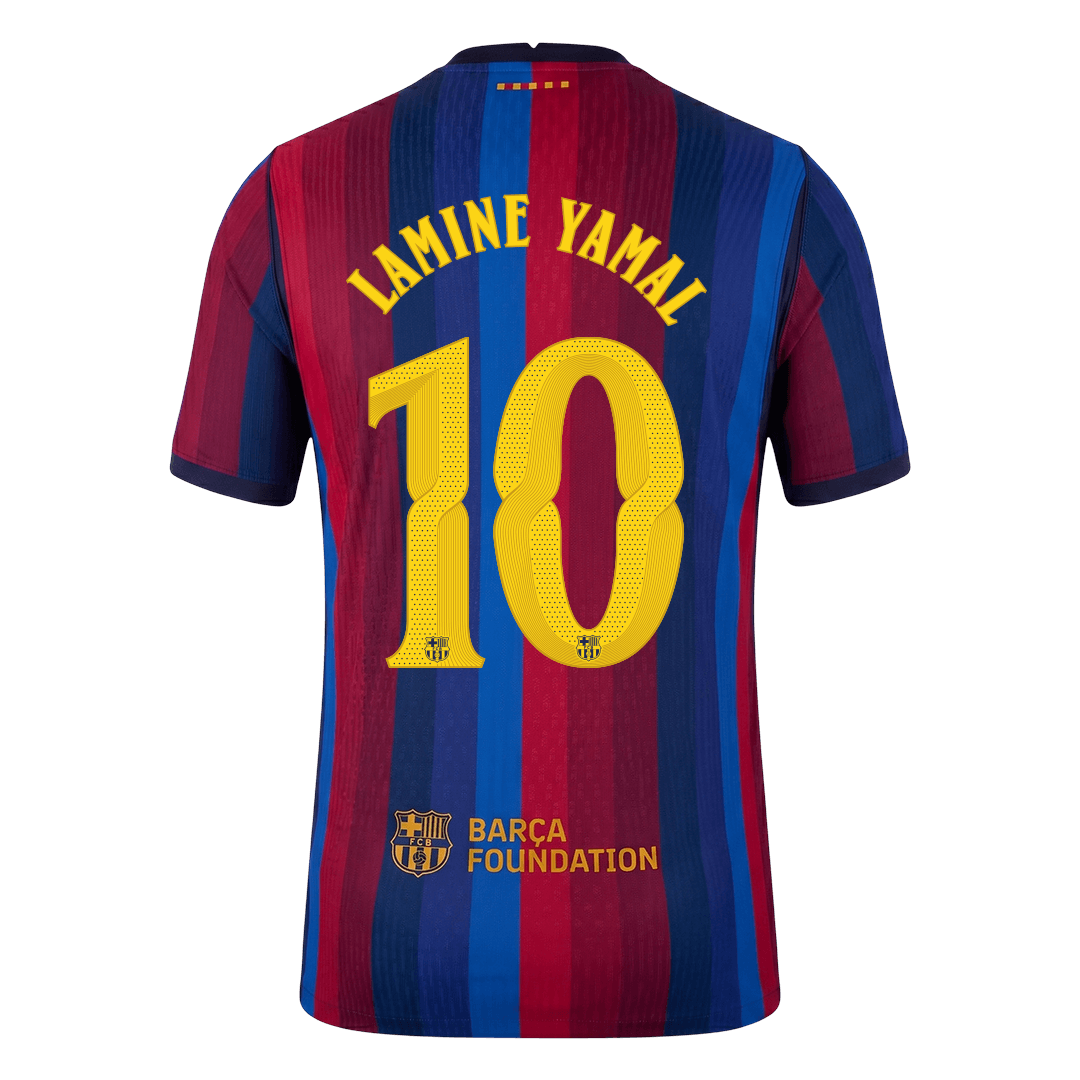 Μπαρτσελόνα φανέλα Εντός 2026/27 LAMINE YAMAL #10 - Match Version - UCL
