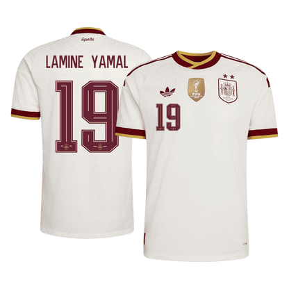 Ισπανία φανέλα Εκτός Παγκόσμιο Κύπελλο 2026 LAMINE YAMAL #19 - Match Version Champion Edition