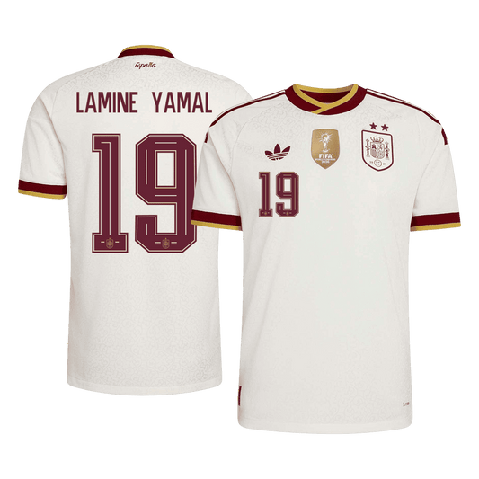 Ισπανία φανέλα Εκτός Παγκόσμιο Κύπελλο 2026 LAMINE YAMAL #19 - Match Version
