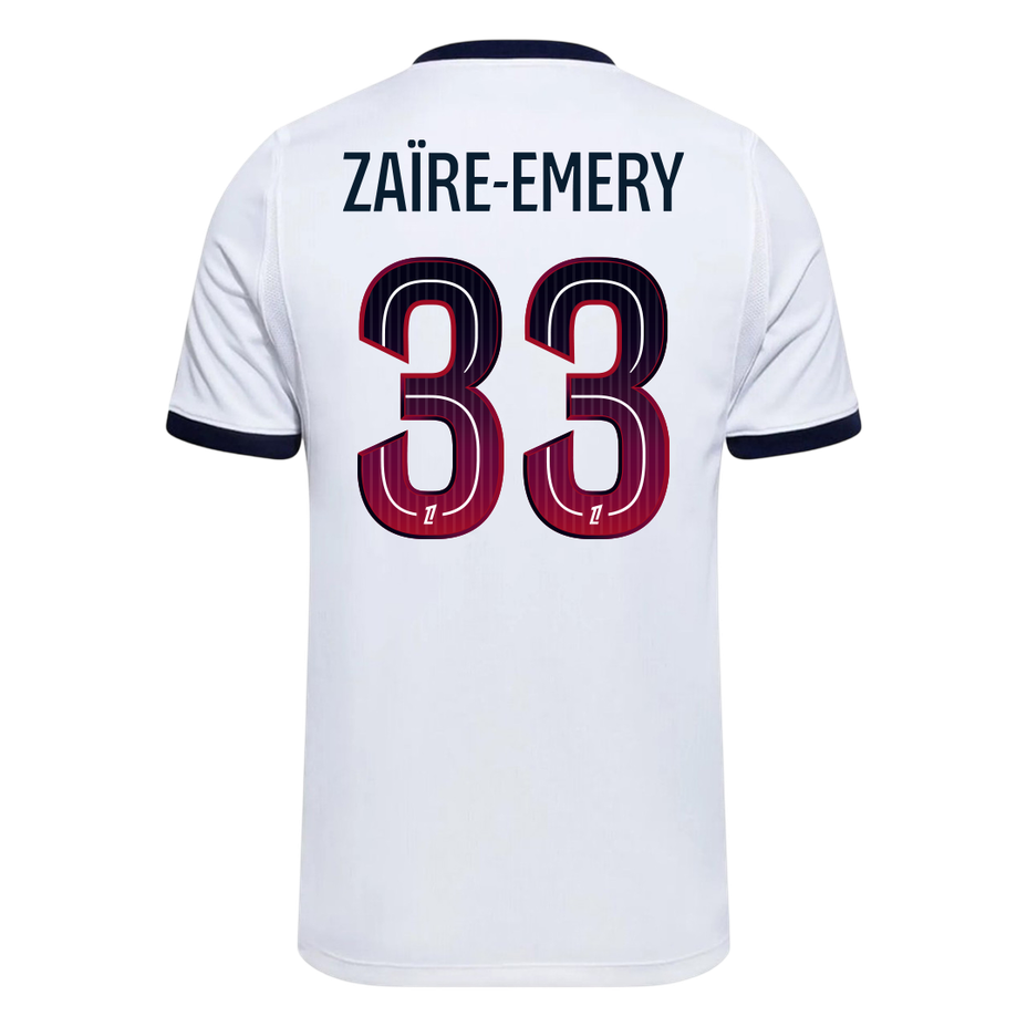 PSG φανέλα Εκτός 2026/27 ZAÏRE-EMERY #33