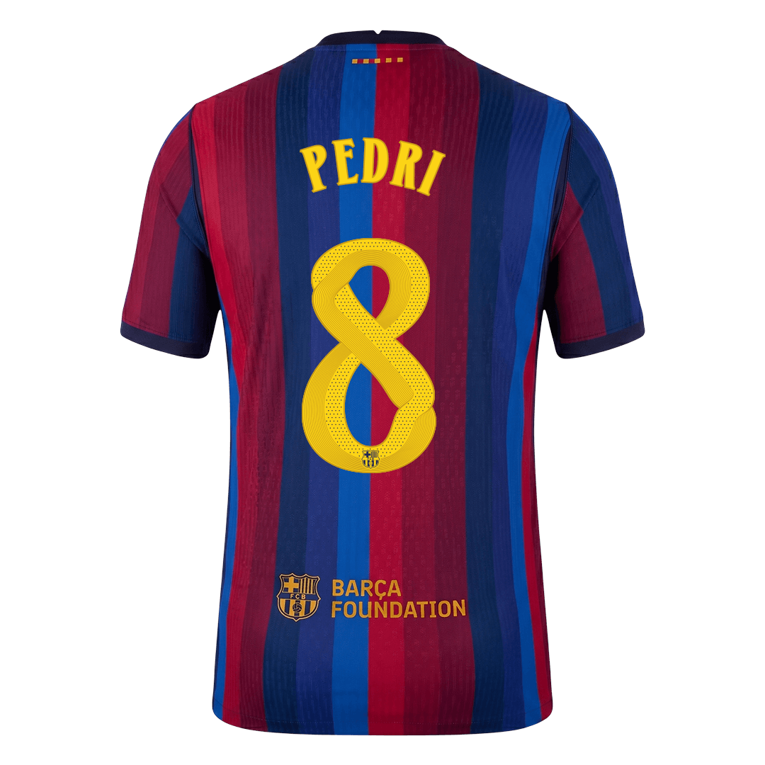 Μπαρτσελόνα φανέλα Εντός 2026/27 PEDRI #8 - Match Version - UCL