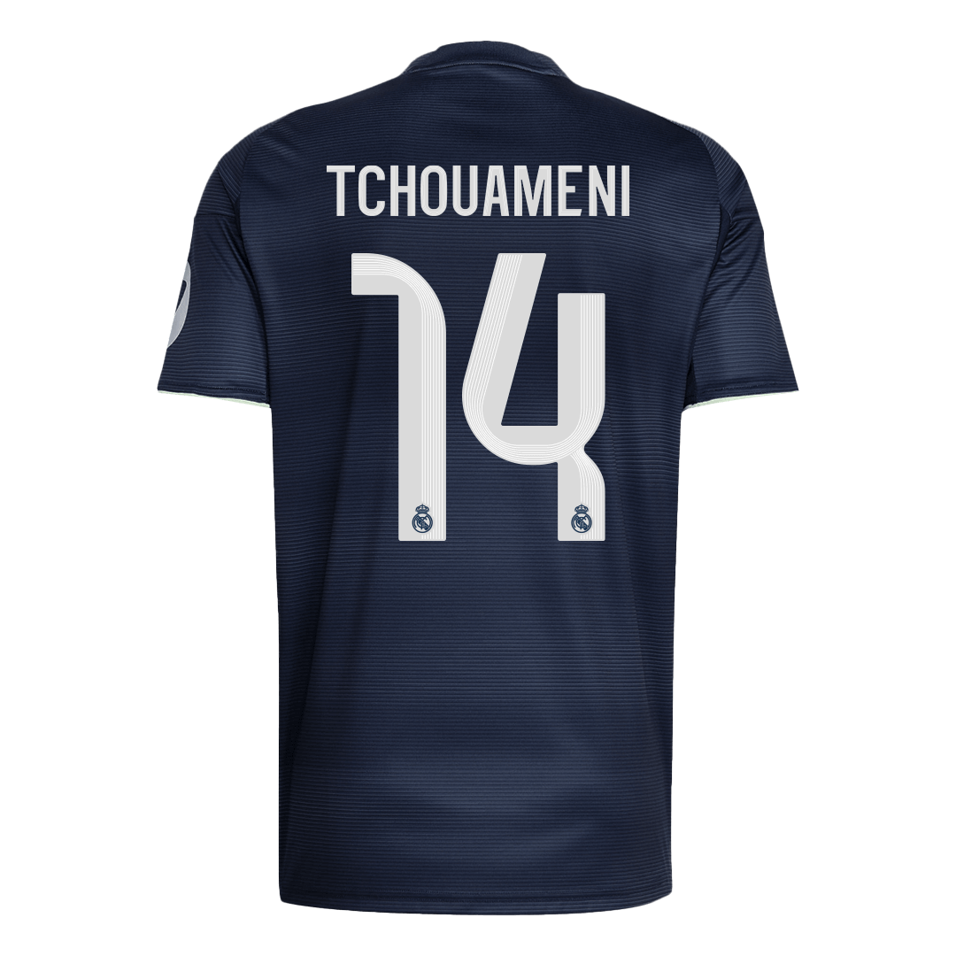 Ρεάλ Μαδρίτης φανέλα Εκτός 2025/26 TCHOUAMENI #14 - Premium
