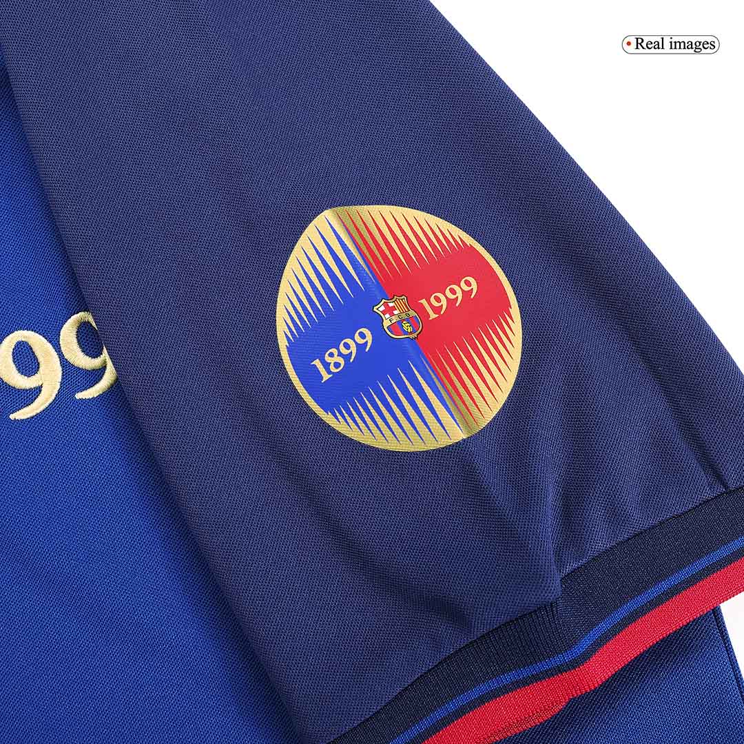 Μπαρτσελόνα Ρετρό φανέλα Εντός 1999/00 RIVALDO #11